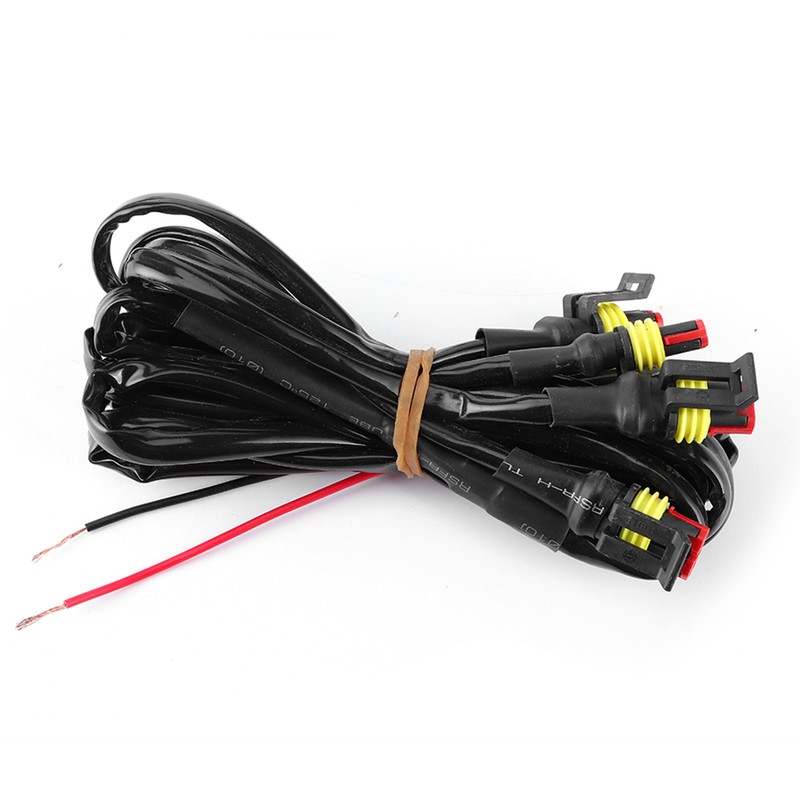 4pcs 12V Car LED Grille Light High Brightness Accessory Fit