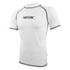 SEAC Men's Rash Guard T White, Short Sleeve, Sun Protection