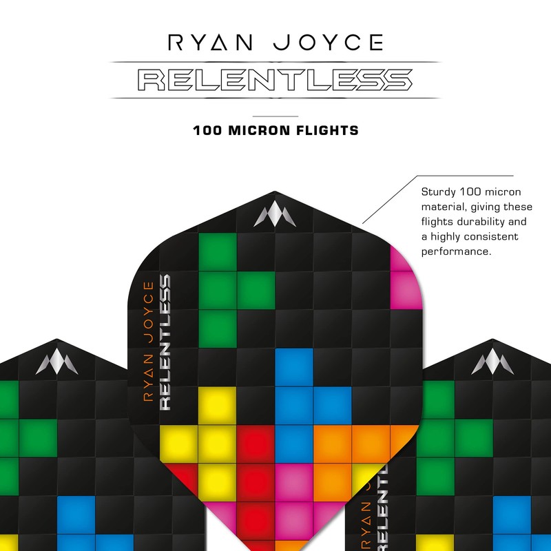 Mission Darts Ryan Joyce Premium Extra Strong Dart Flights 100