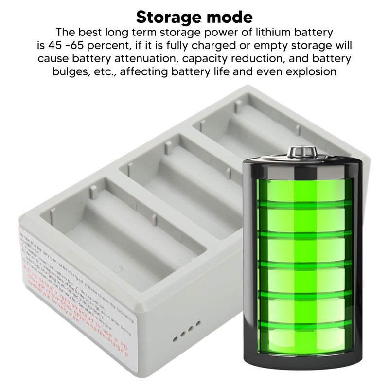 Drone Charging Station Intelligent Fast Efficient 3 Port Battery Charging