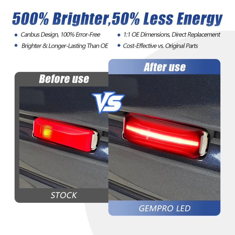Plug and Play Truck Side Marker Light for Dodge Ram