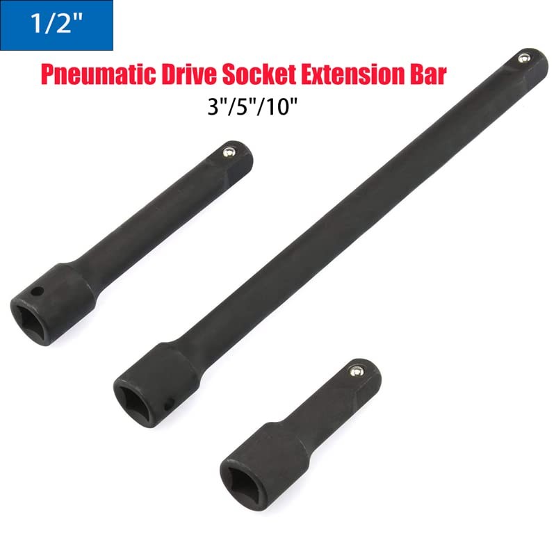 Impact Extension Bar Black Socket Extension Bar Chrome Molybdenum Steel