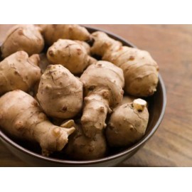 Yumheart Gardens Jerusalem Artichoke - Organic Individual medium Tubers - AKA Sunchokes, Sunroot - 3 Tubers