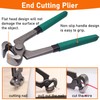 Hmknana 4Pcs Upholstery and Construction Staple Remover Tools Set -