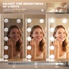 MINISO Vanity Mirror with Lights - 10" x 14" Hollywood