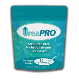 NEPHCENTRIC UreaPro - Stabilized urea for Hyponatremia/Low Sodium/SIADH/SIAD, from The Makers of ure-Na.