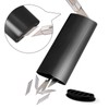 FOSHIO Black Razor Blade Disposal Container Storage Box 30 Degree
