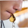 Sosoport Sturdy Metal Whistle Pendant Emergency Survival Tool Referee Whistle