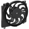 FINDAUTO Cooling Fan+Radiator Replacement Fits 1997-2001 for Jeep Cherokee