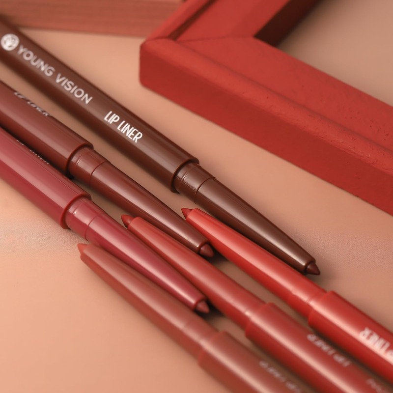 YOUNG VISION Liquid Lipstick & Lip liner Combo Set, Matte