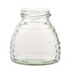 Tatane 3 oz. Glass Skep Jar for Honey 24 ct.