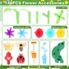 Flower Garden Building Toys for 3 Year Olds, DIY Bouquet