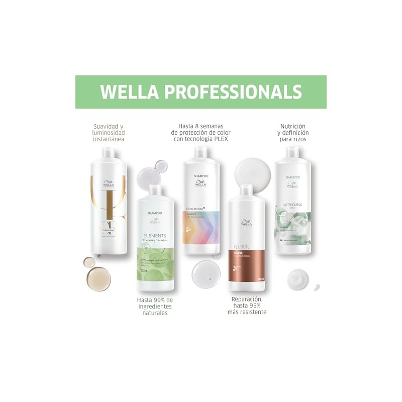 Wella Professional Elements Mascarilla Vegana Anti Frizz con Vitamina E