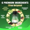 Cadane Citrus Bergamot Supplement with Berberine, Garlic, Green Tea, Grape