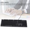 Wired Mechanical Keyboard 104 Keys Blue Switch with 8 Kinds