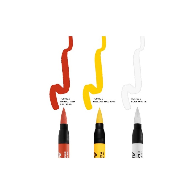 AK REAL COLORS Marker Set RCM106 Tactical Markers (3 Pieces)