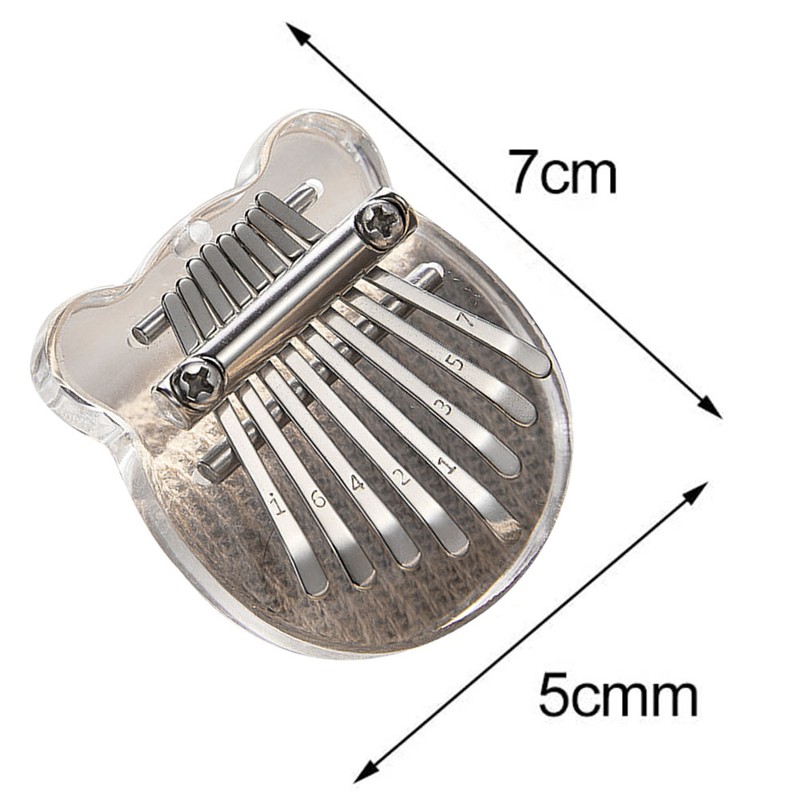 Cute Mini Kalimba 8 Buttons Thumb Piano Musical Instrument for