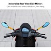 Rear View Side Mirrors Durable Aluminum Alloy Motorcycle Side Mirrors