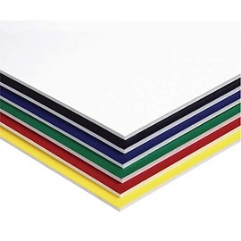 Pacon Fome-Cor Foam Board, 3/16" Thick, 20"x30", 10 Sheets Assorted