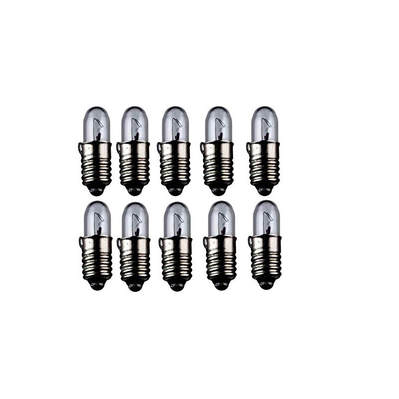 Set of 10 WireThinx Small Lamps Subminiature 1.00 W 12
