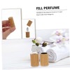 Ipetboom Travel-sized Wooden Essential Oil Bottle Portable Bottle Essential Oil