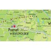 Wall Map of Poland Paper Laminated 23.4 x 16.5 inches
