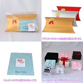 Jewelry Kotobuki December Birthstone Tanzanite Happy Angel Earrings K14PG (Gift Set with Polishing Cloth), K14PG, Tanzanite