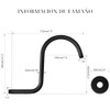 13 Pulgadas de Ducha Cabeza Brazo de Extensión con Chapeton