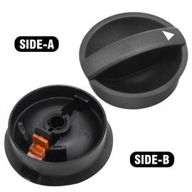 UOIENRT 55900-04070 HVAC Heater Control Knob, Replacement for Toyota Tacoma 2.7L 4.0L 2012 2013 2014 2015, Replaces 5590004070 55900-04090 5590004090 75F379 (1)