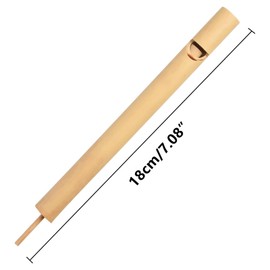 MIEIEDU 3 Pcs Bamboo Slide Whistles, Creative Bird Whistle Penny Whistle Flute Swanee Whistles Long Flute Simulated Bird Call Musical Instrument Toy for Man and Woman