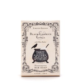Three Sisters Apothecary 4.75 oz. Handcrafted Bar Soap (Black Licorice)