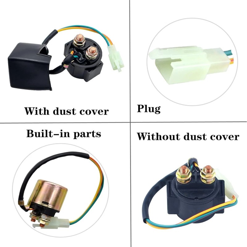 YTZ OUTDOOR Chinese GY6 Scooter ATV Starter Relay Solenoid 50cc