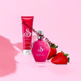 Secret Fantasy Eau de Toilette Spray Perfume for Her Set with Body Cream By Avon Mexico- 2 Pieces (Perfume 50ml/1.7oz & Cream 90ml/3.04oz)