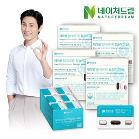 Nature Dream David Multivitamin Calcium Magnesium Magnesium Lutein Omega 3 30 Pack 4 Box / 네이처드림 데이빗 멀티비타민 칼슘 마그네슘 루테인 오메가3 30팩 4박스