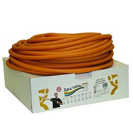 CanDo 10-5877 Sup-R Latex Free Exercise Tubing Roll, 25' Length, 3X-Heavy, Gold