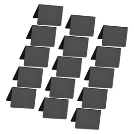 Operitacx Pcs PVC Erasable Mini Chalk Boards Tabletop Signs Small Blackboards for Restaurant Mall Event Display