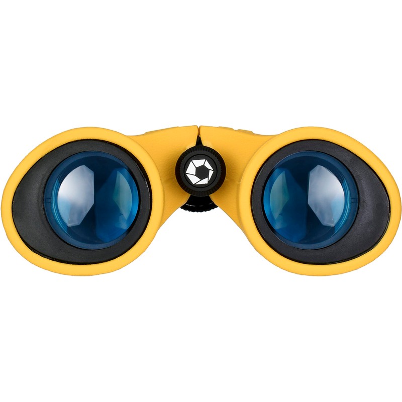 BARSKA 10x30 WP Floatmaster Binoculars (Blue Lens, Yellow) (AB11092)