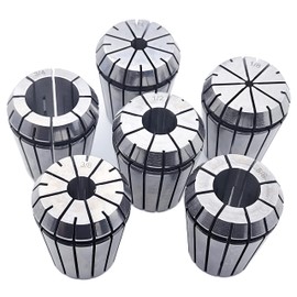ER32 Collet Set 6pcs,Spring Collet Set for CNC Engraving Machine and Milling Lathe Tool 1/4",1/2",3/4",1/8",3/8",5/8"