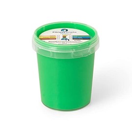 Fitness Knete Deluxe Colour, 454 g, Thickness Selection, Hand Trainer, Finger Trainer (Green = Firm)