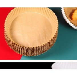 Air Fryer Liners, 50PCS Air Fryer Disposable Paper Liner, Oil-Proof, Food Grade Parchment, Air Fryer Paper