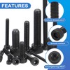 PATIKIL M8 x 90mm Hex Socket Head Screws Cap Bolt,