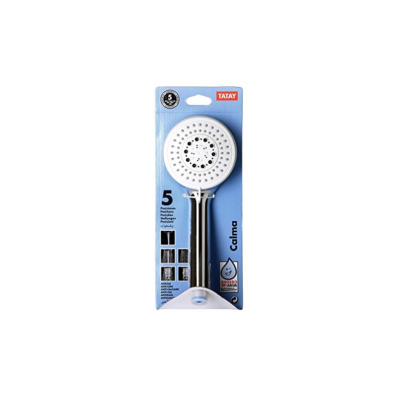 Tatay 3311909 Handshower Calma, Silver, One Size