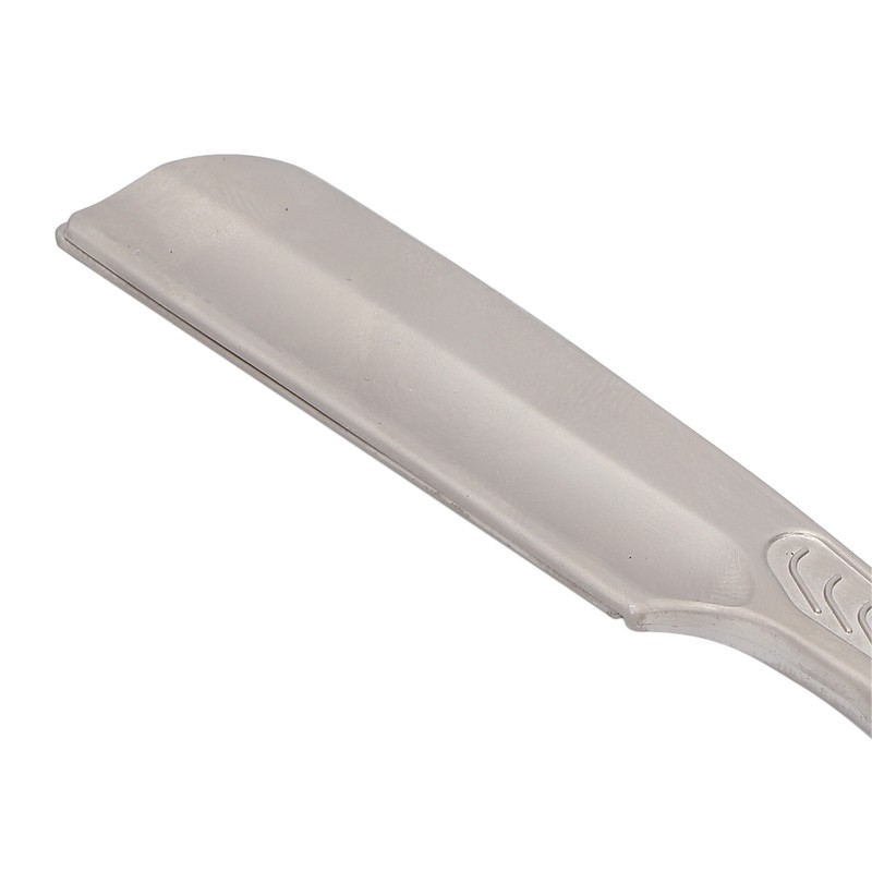 Men's Straight Edge Razor Zinc Alloy Wooden Handle Razor for