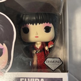 Funko Pop! Icons: Elvira (40th Anniversary) - Elvira #68 (Diamond Glitter) -NEW!