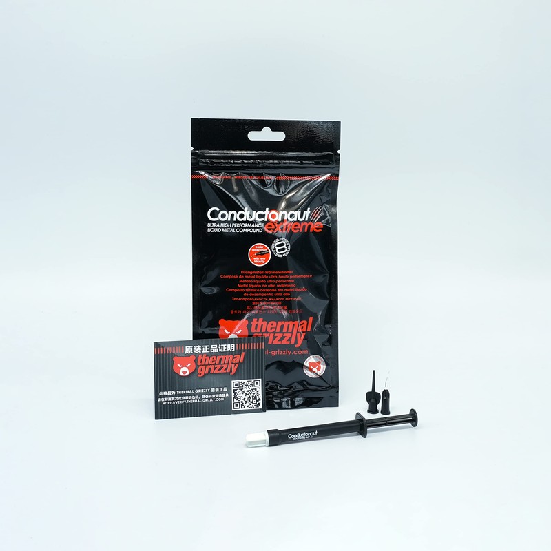 Thermal Grizzly Conductonaut Extreme Thermal Grease - 1 Gram Liquid