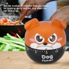 Mechanical Kitchen Timer Cute Dog Shape 55-Minute Countdown Timer No