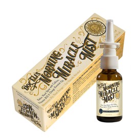 Doc Eli's Moisturizing Nasal Spray for Adults - Morning Miracle Mist, Clears Nasal Passage - Relieves Dry Nose - Sinus Spray - Contains Caffeine, Vitamin B12 for a Morning Boost - 1oz