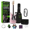 Canyon Series 39” Electric Guitar Starter Kit:_Pink