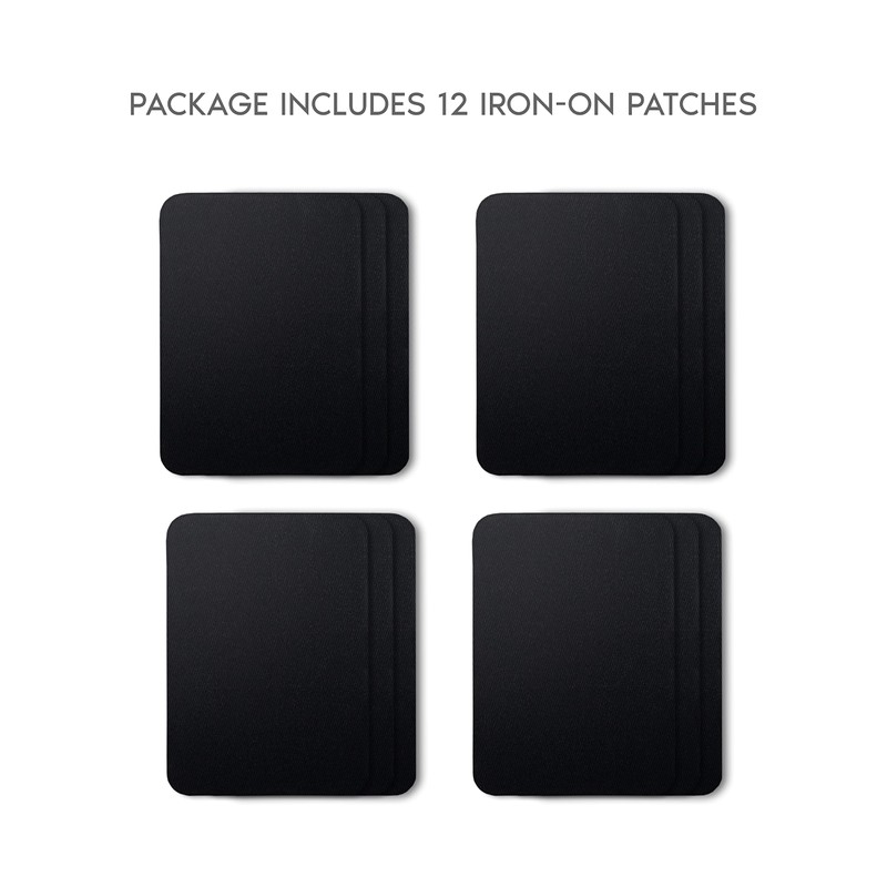 ZEFFFKA Premium Quality Fabric Iron-on Patches Inside & Outside Strongest