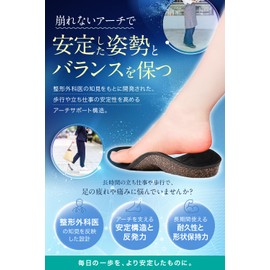 Bracesole Bracesole Brace Sole, Unisex, 10.2 inches (26 cm), 10.2 inches (25.5 cm)
